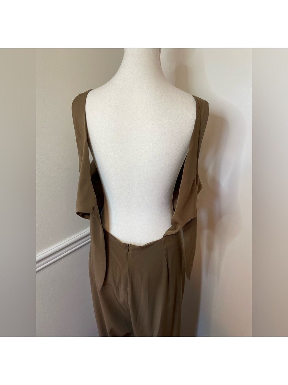 Dynamite Dakota Tie Back Jumpsuit XL - Picture 9 of 15